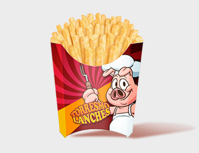 Embalagem para Batata Frita